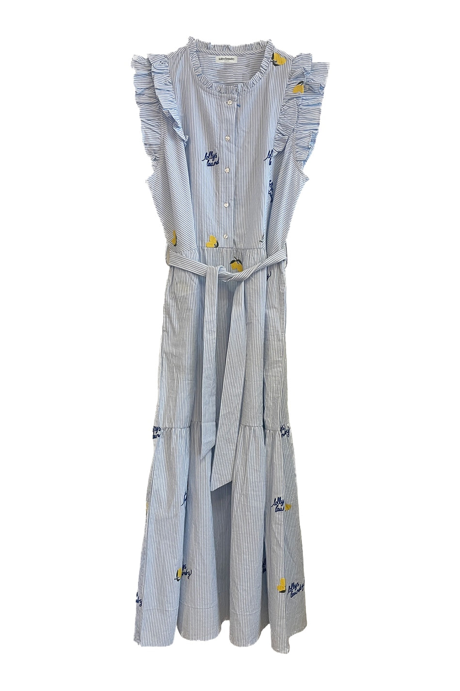 HarrietLL Maxi Dress SL 22 Light Blue - EX00008-3001