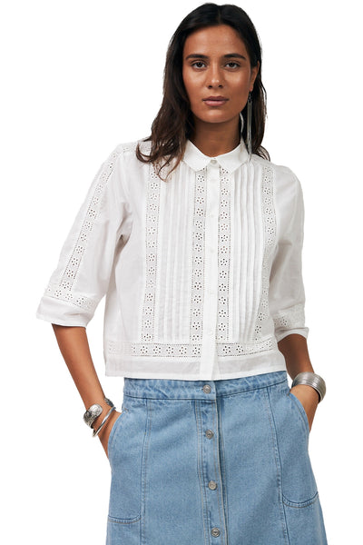 AmoraLL Shirt 3/4 02 Creme - 26100-1000 Thumbnail