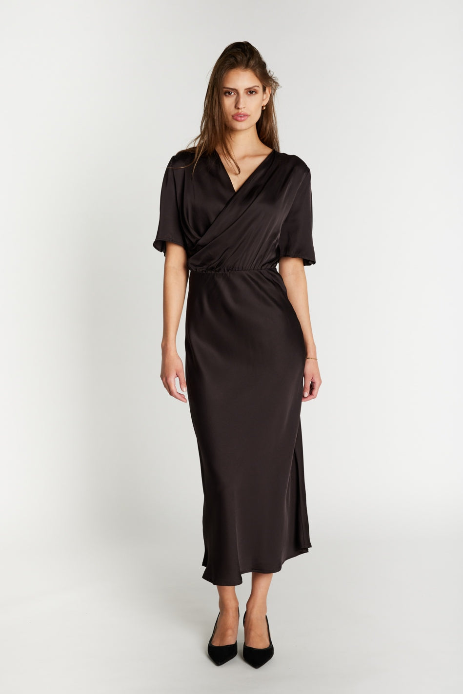 WeckiaBBNeemasa dress Dark brown - BBW5102