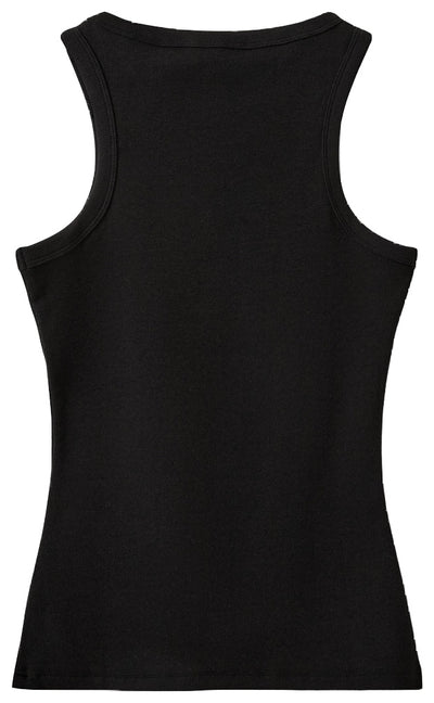 BECASW RIB TANK TOP 1000 Black - S262362 Thumbnail
