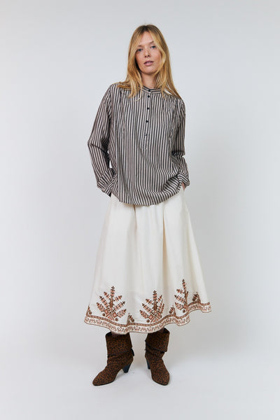 LariLL Shirt LS 08 Beige - 26487-1054 Thumbnail
