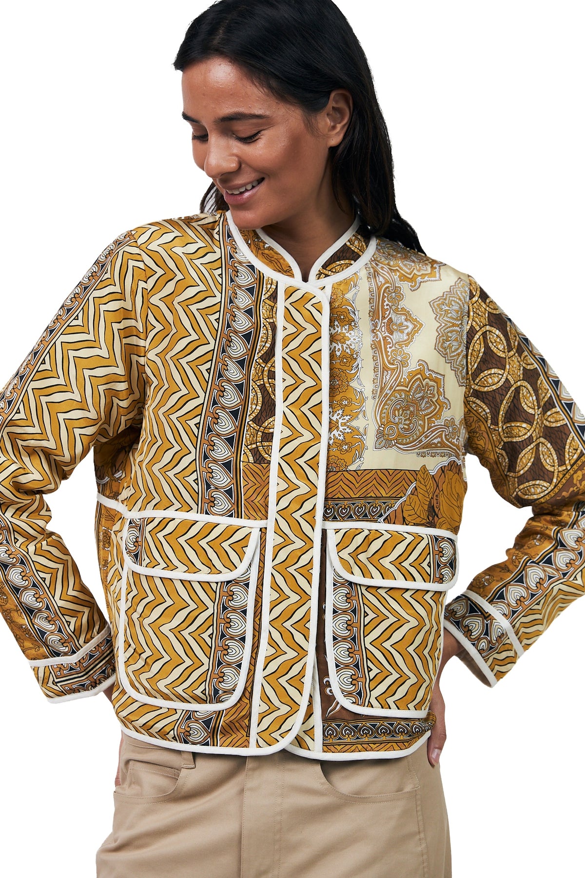 SimonLL Jacket 64 64 Graphic Print - 26153-6020