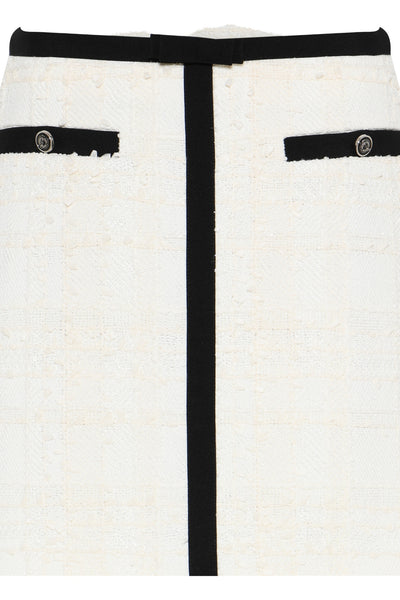 GaussiaBBJoanine skirt White Cream - BBW4874 Thumbnail