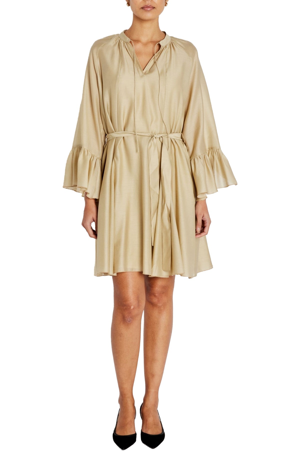Nengabbsyrena Dress Light Camel - BBW4914