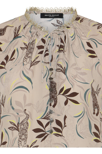 BarcellaBBKarly blouse Vanilla Tiger - BBW5034 Thumbnail