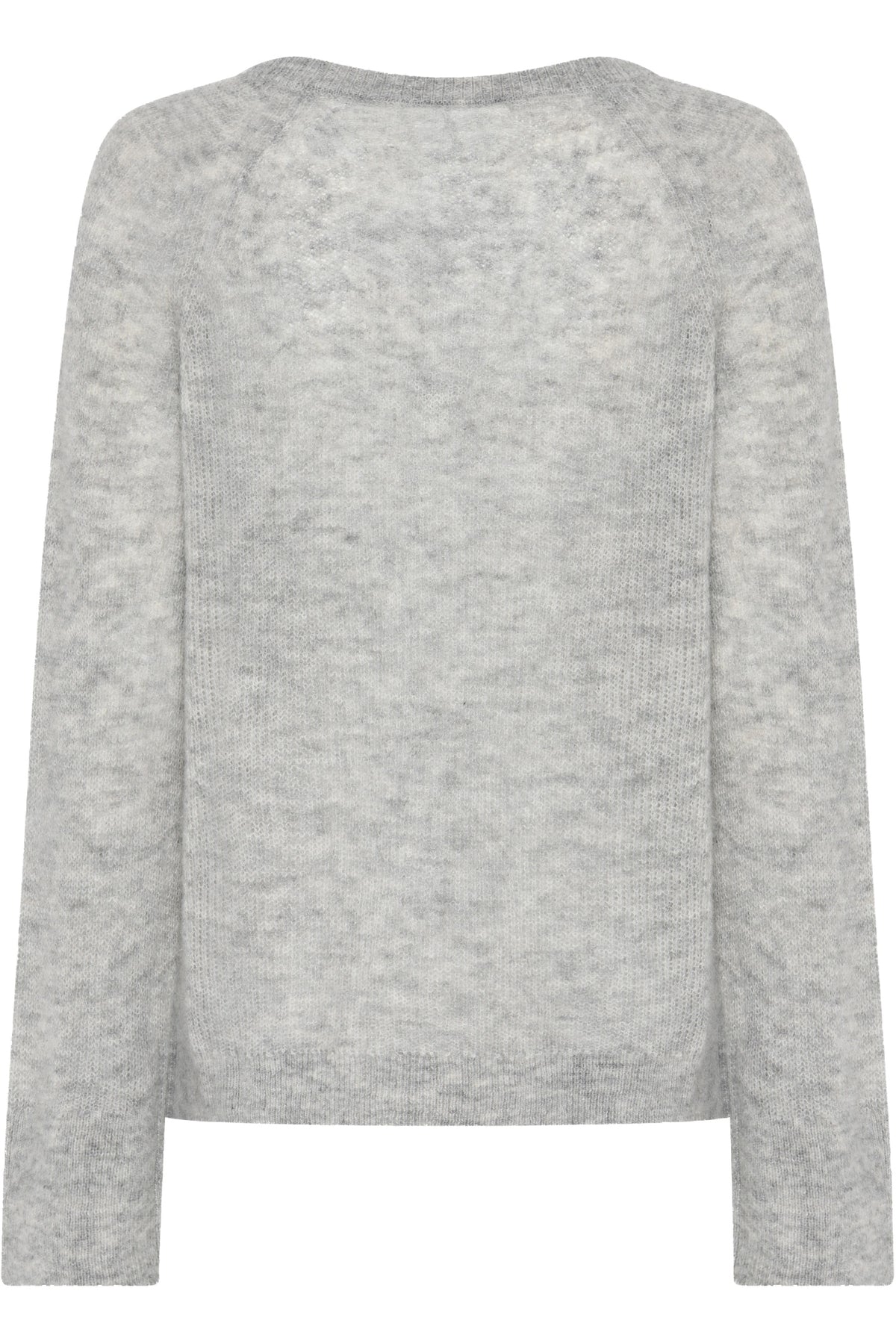 FluffyBBAmera knit Light Grey Melange - BBW4781