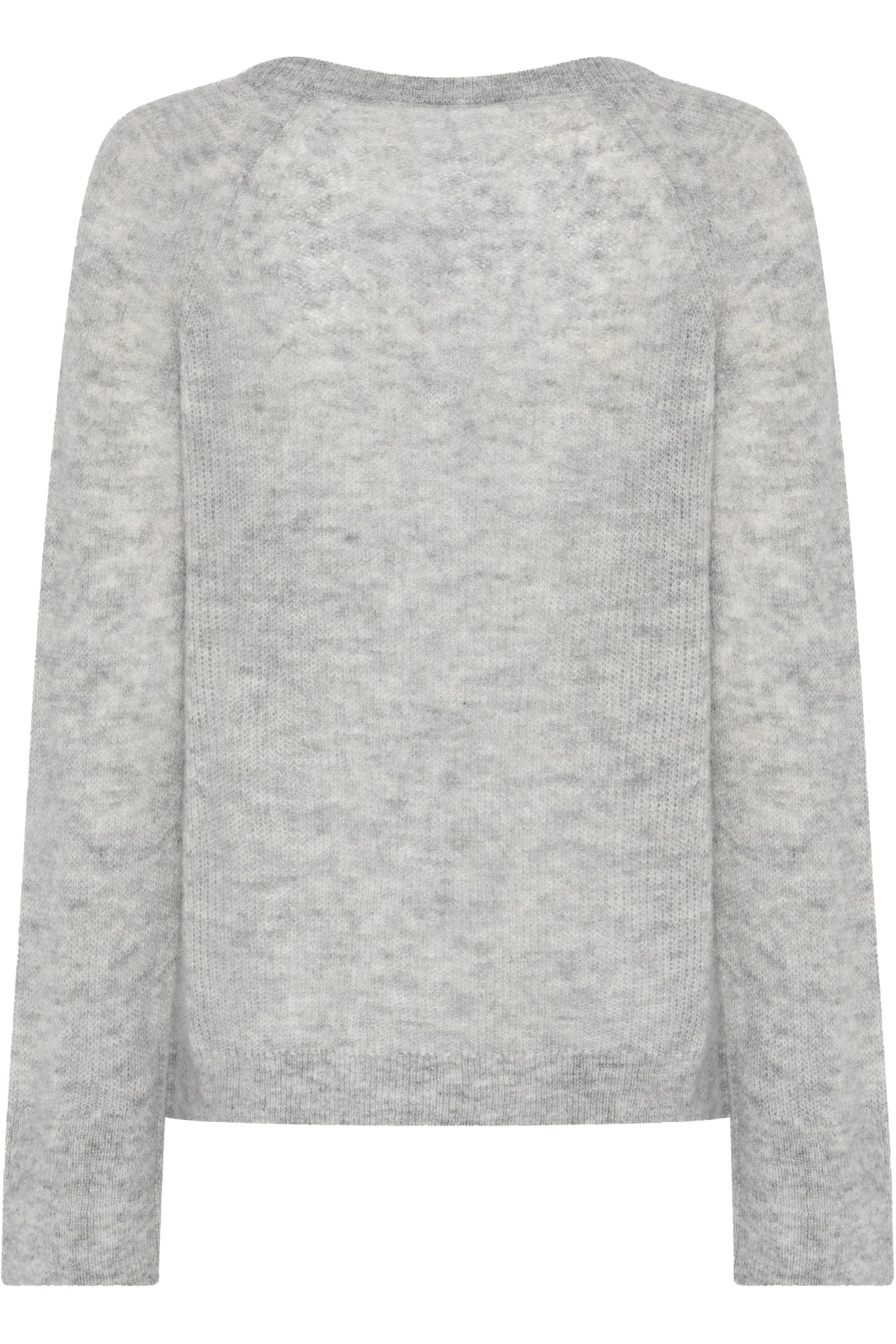 FluffyBBAmera knit Light Grey Melange - BBW4781