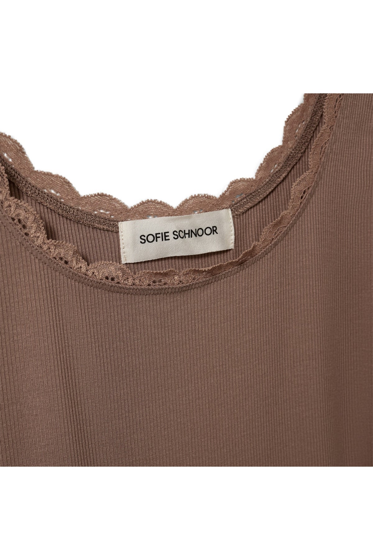 ULRIKKESW TOP 7052 Brown - SNOS573