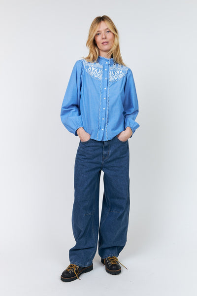 LiaLL Shirt LS 20 Blue - 26448-1036 Thumbnail