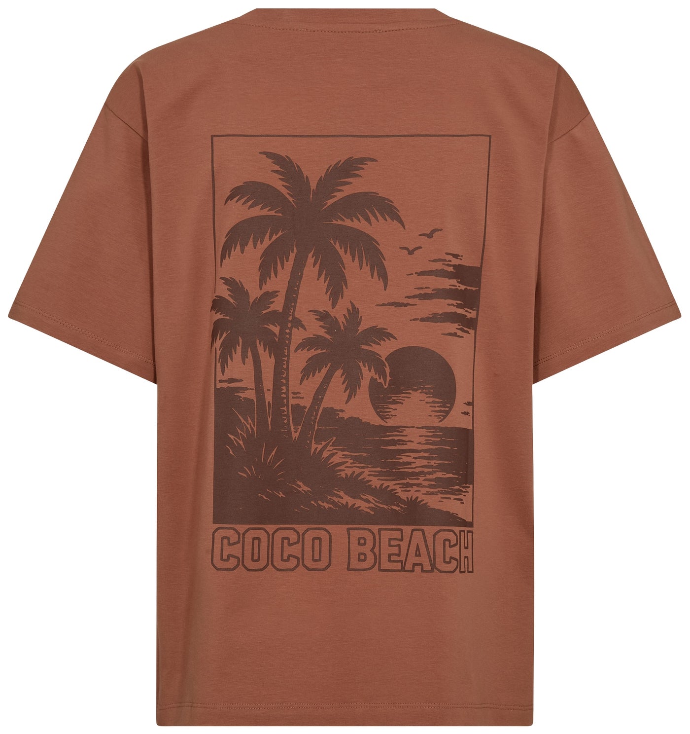 Coco BeachCC Box Tee 80-Chocolate - 43022