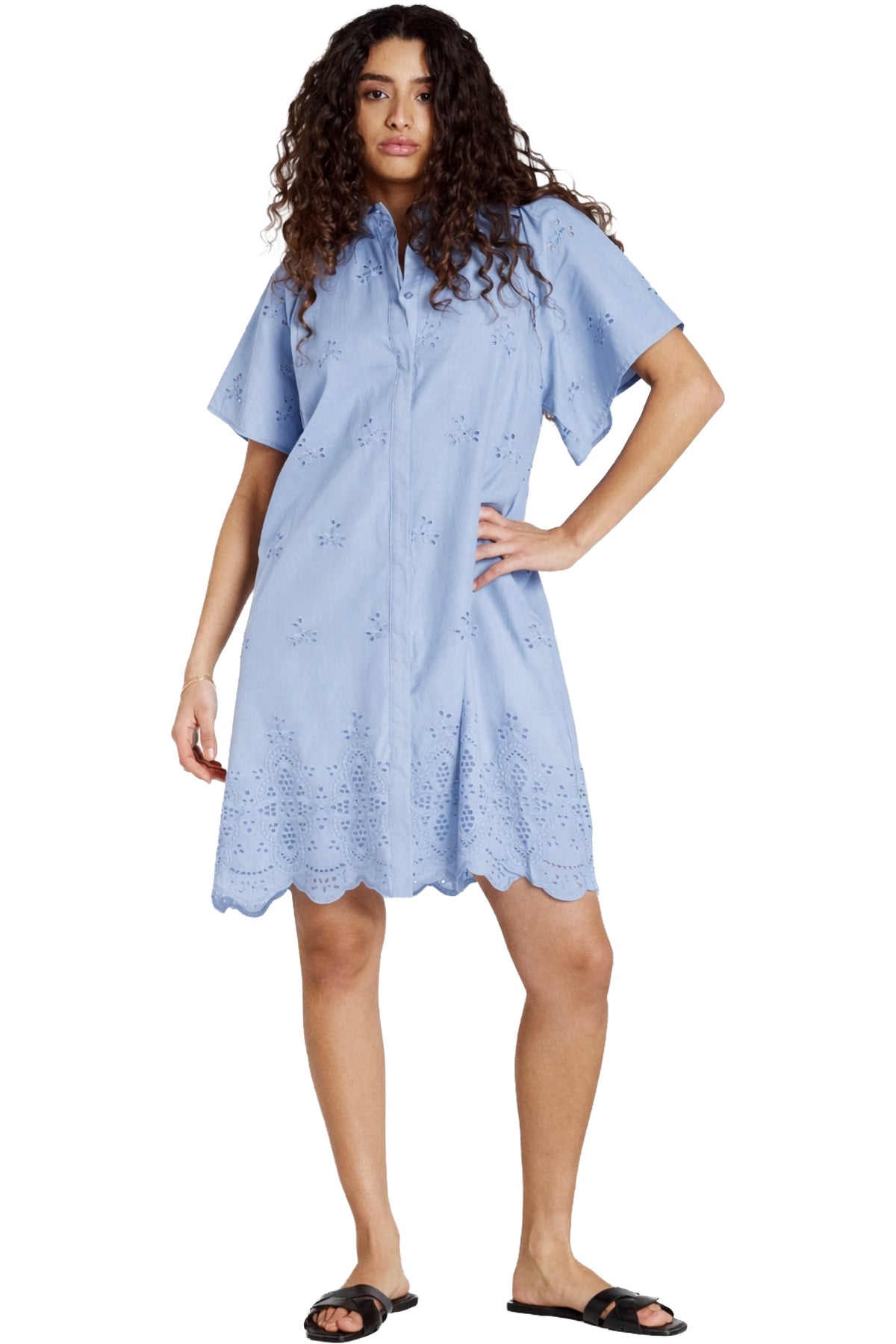 Myntebbphilly Dress Eventide Blue - BBW5037