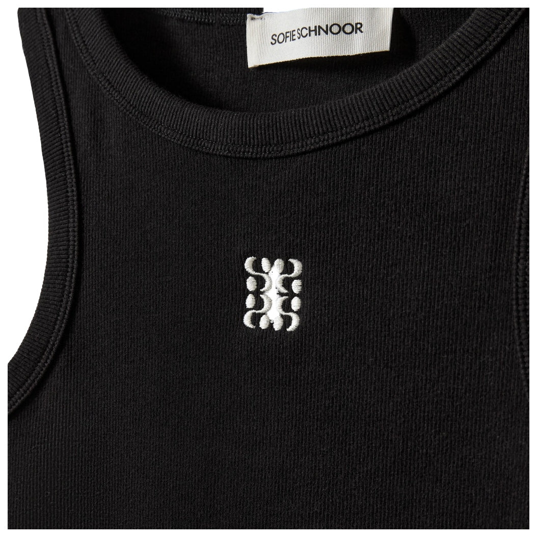 BECASW RIB TANK TOP 1000 Black - S262362