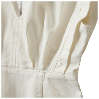 ENYASW MIDI DENIM DRESS 0101 Off white - S262280 Thumbnail