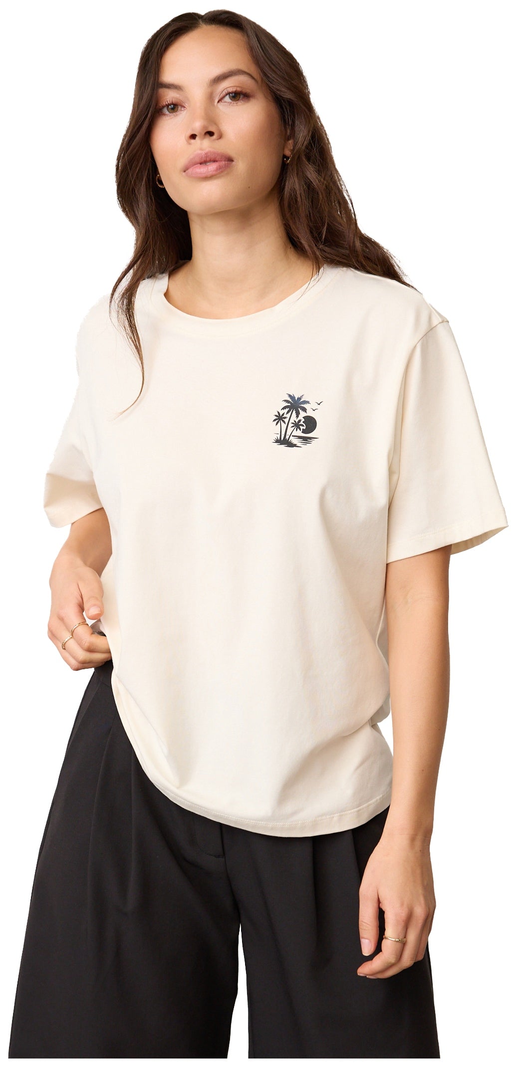 Coco BeachCC Box Tee 5-Pearl - 43022