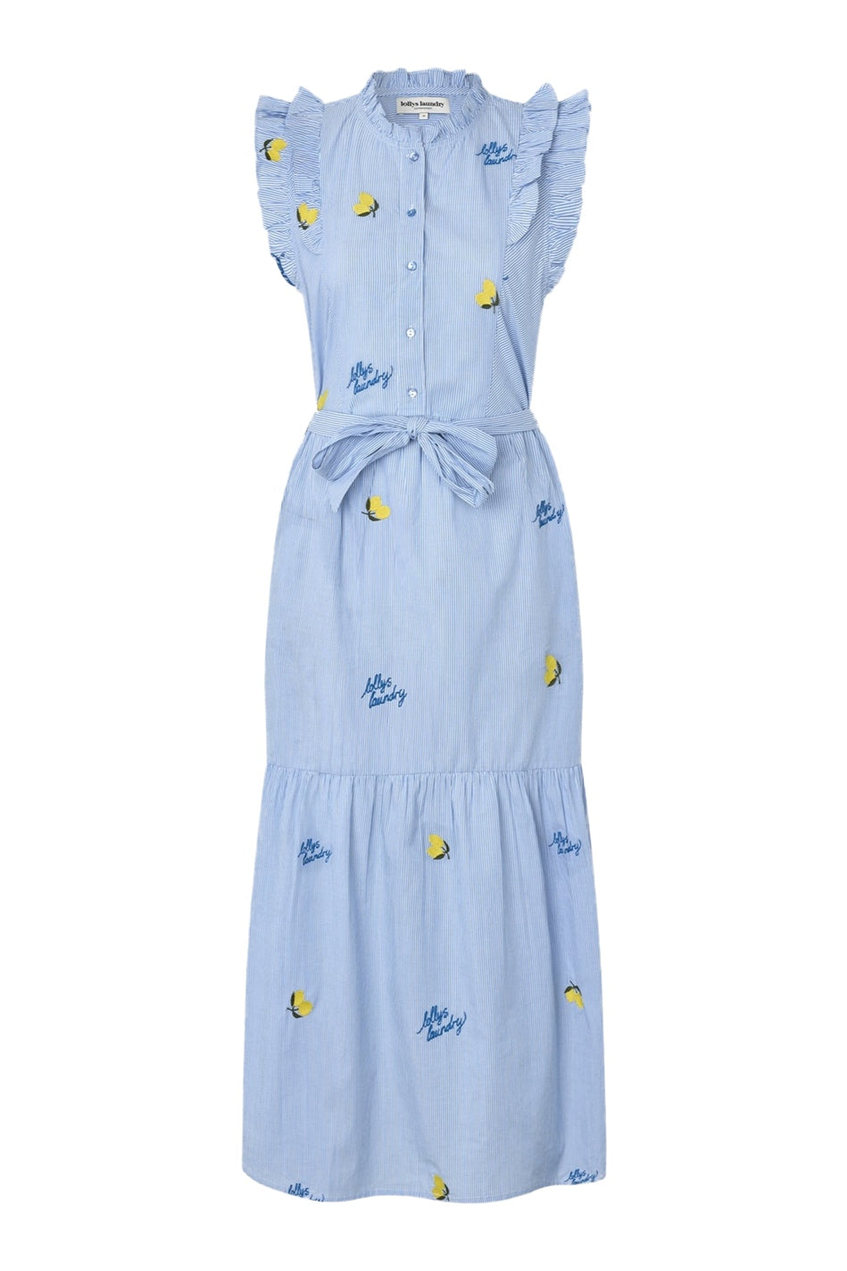 HarrietLL Maxi Dress SL 22 Light Blue - EX00008-3001