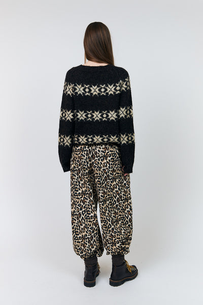 Lattiell Knit Ls Dark Mokka - 26478-5003 Thumbnail