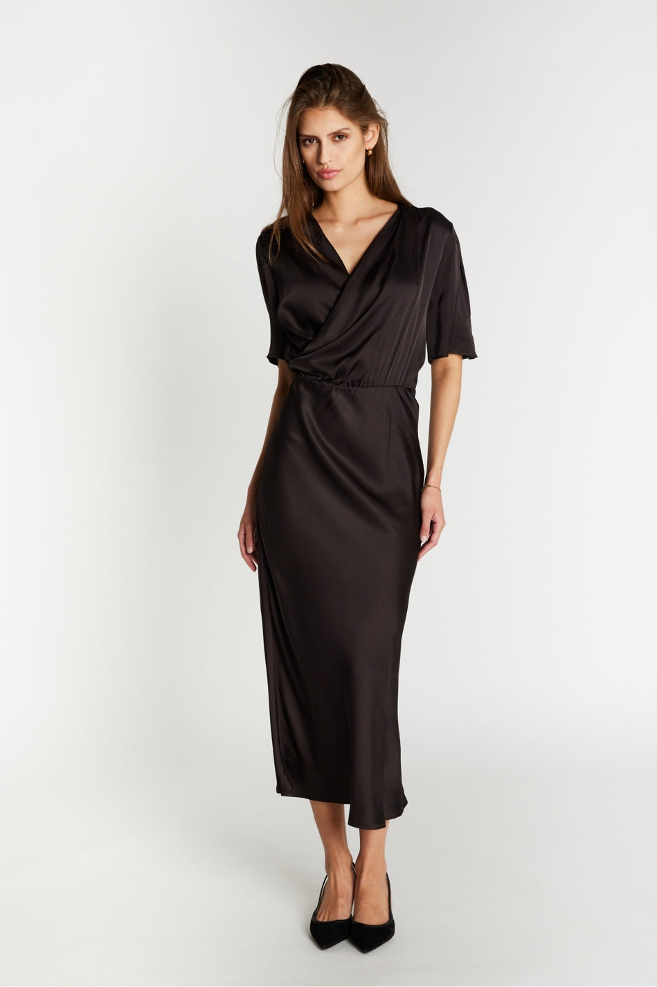 WeckiaBBNeemasa dress Dark brown - BBW5102