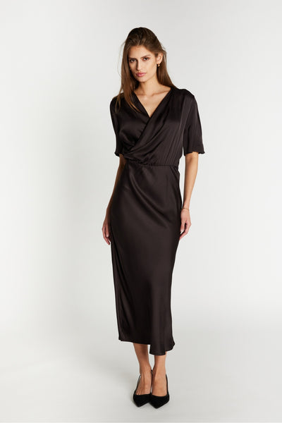 WeckiaBBNeemasa dress Dark brown - BBW5102 Thumbnail