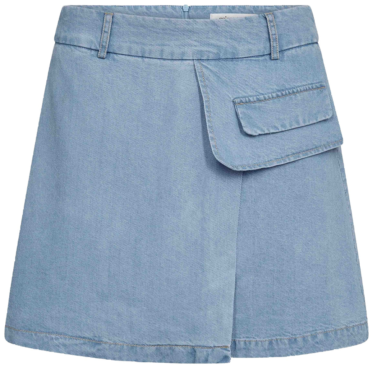 TillyCC Pocket Skirt 114-Fade Denim - 44036