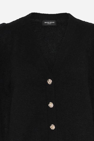 SyringabrushedBBKrista knit ca Black - BBW5074 Thumbnail