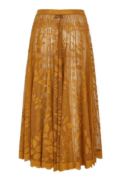 Collinsll Midi Skirt RUST - 26493-2035 Thumbnail