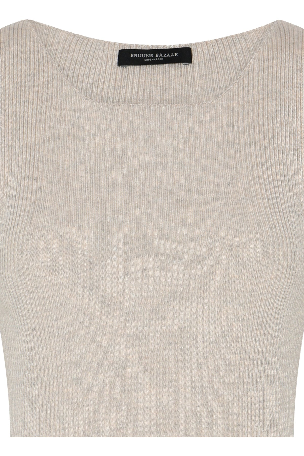 AnemoneBBDiti knit top Sand melange - BBW5018