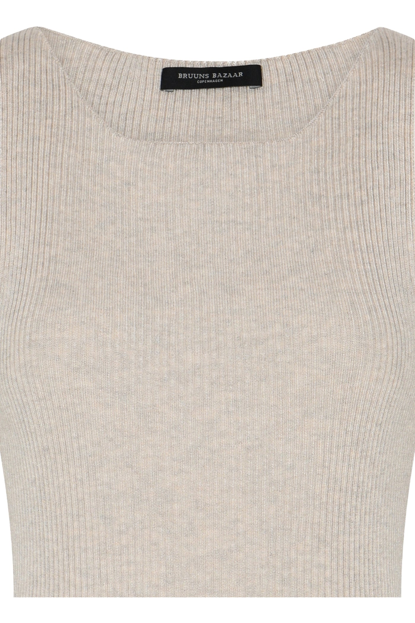 AnemoneBBDiti knit top Sand melange - BBW5018