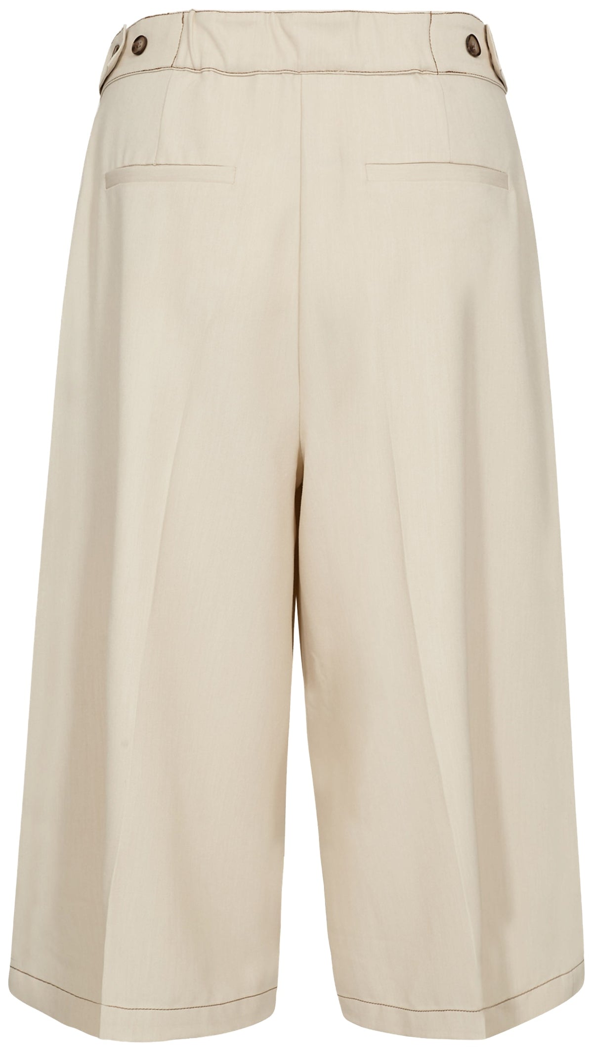TerryCC Pleat Bermuda 320-Bisquit - 41205