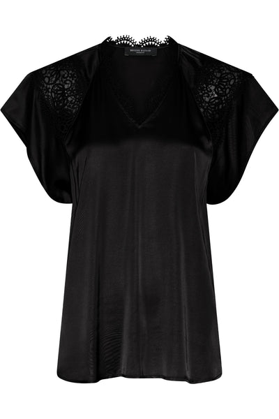 Weckiabbsynje Blouse Black - BBW4853 Thumbnail