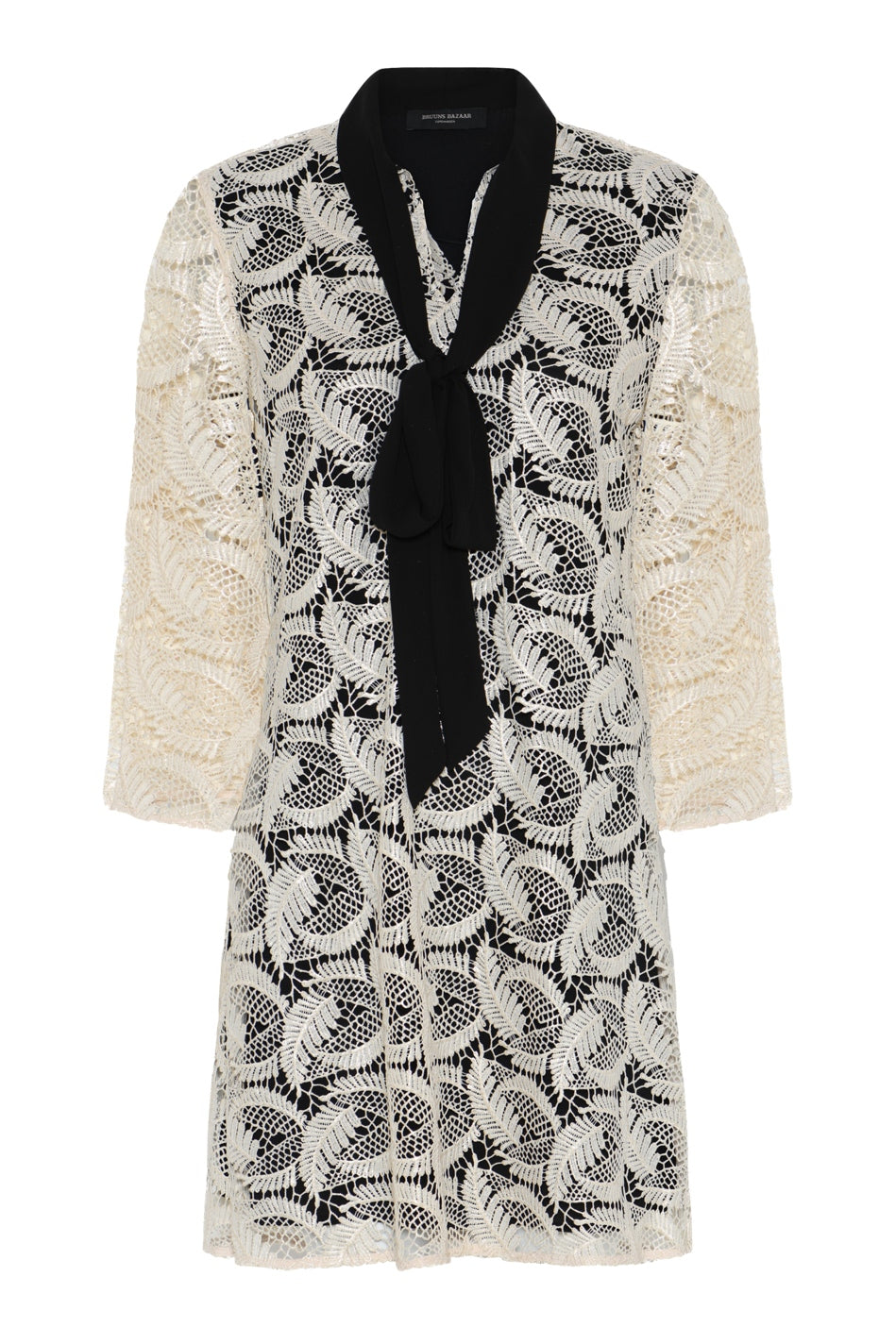 OenoBBAuriel dress Snow White / Gold - BBW5115