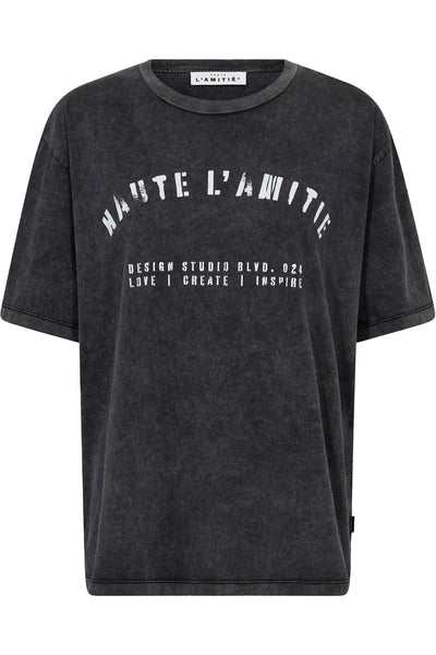 Noma Acid Curve Studio Tee Black Acid Wash - HL10607 Thumbnail