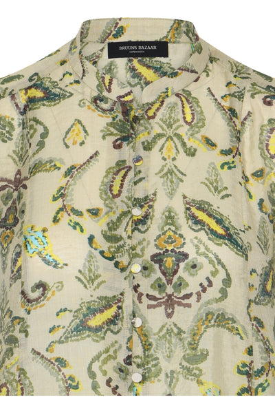 Dusclebbvivana Shirt Multi Green Print - BBW4992 Thumbnail