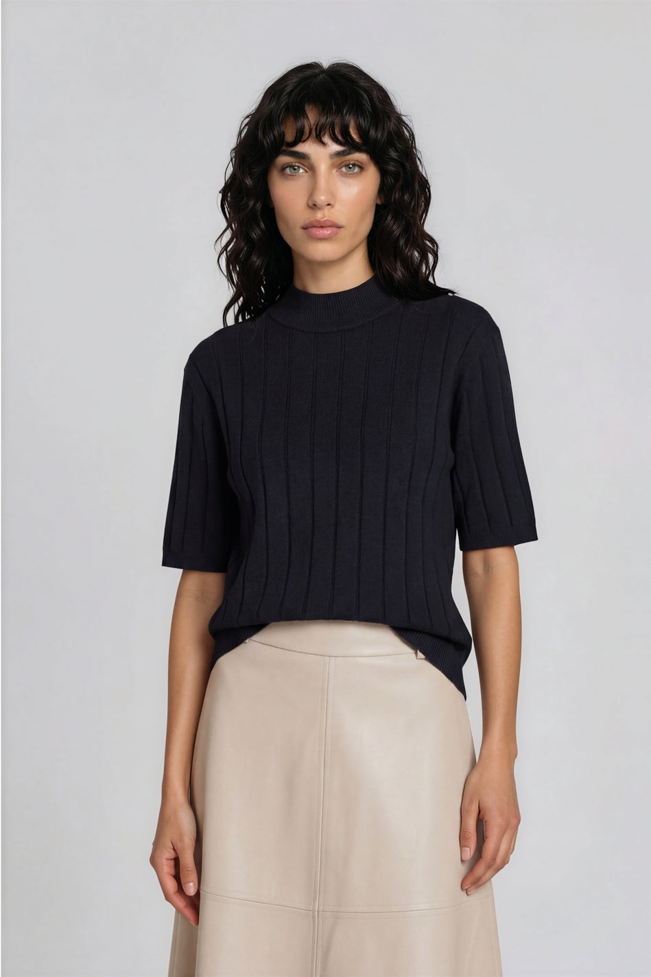 AnemoneBBGlady knit Navy - BBW4059