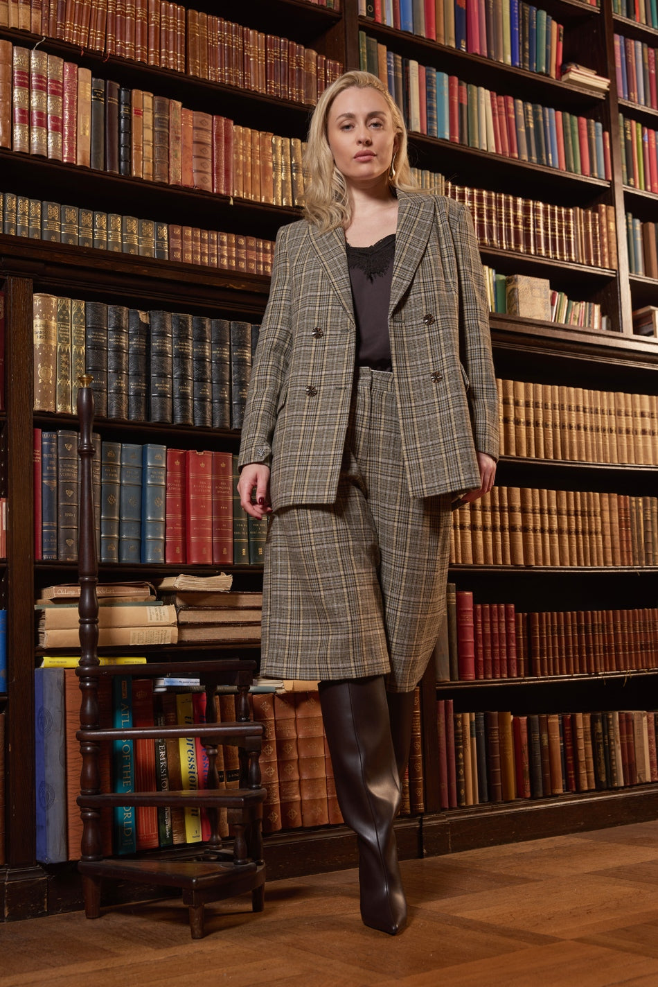 DaisieBBLindi blazer Green Check - BBW5171
