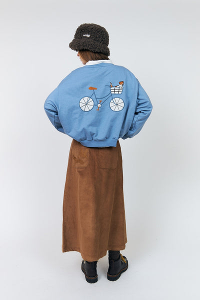 Sydneyll Dog Sweatshirt Ls 24 Blue Melange - 26460-1045 Thumbnail