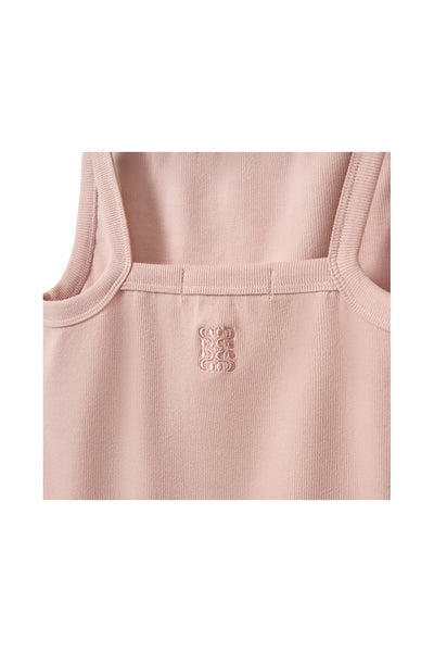 BREESW RIB TANK TOP 4073 Dusty Rose - S262355 Thumbnail